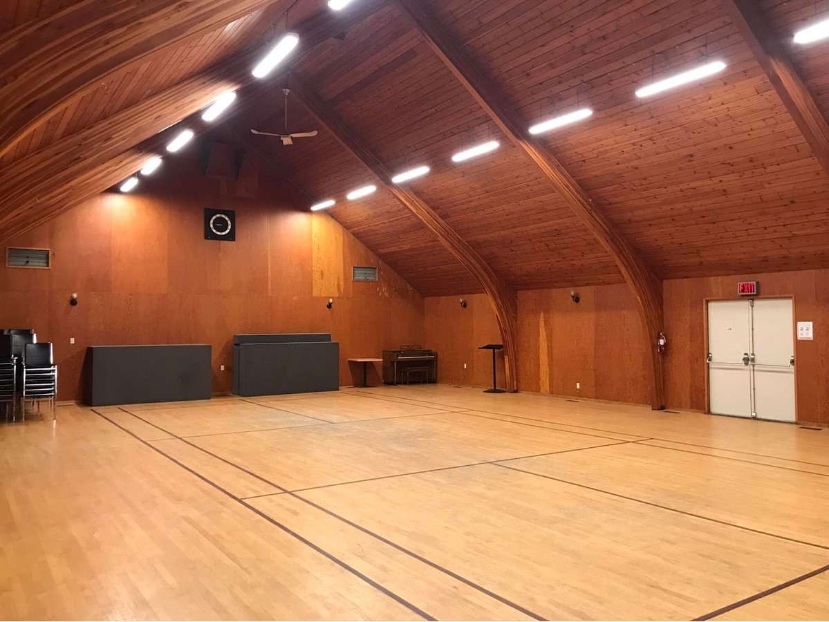 Camp River Hall main room